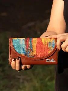 ZOUK Women Abstract Amaze Kyra Flap Wallet