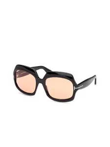 Tom Ford Women Oversized Sunglasses with UV Protected Lens FT1155 60 05E
