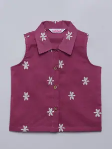 taffykids Floral Cotton Top