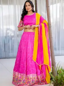 HOUSE OF JAMOTI Ready to Wear Lehenga & Blouse With Dupatta