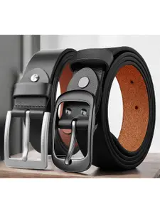 The Roadster Lifestyle Co Set Of 2 Leather Formal Belts