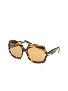 Tom Ford Women Oversized Sunglasses with UV Protected Lens