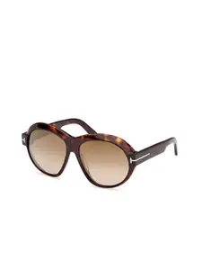 Tom Ford Women Oval Sunglasses with UV Protected Lens FT1113 59 52G