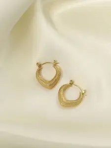SUBHAGALANKAR Contemporary Hoop Earrings
