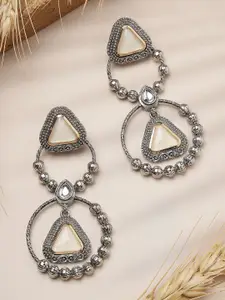 ANIKAS CREATION Contemporary Drop Earrings