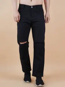 LINARIA Men Classic Relaxed Fit Mildly Distressed Jeans