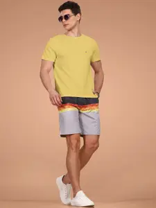 BULLMER Round Neck T-Shirt With Shorts