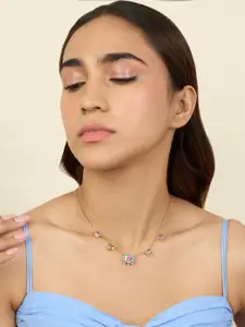 Isharya Brass Gold-Plated Necklace