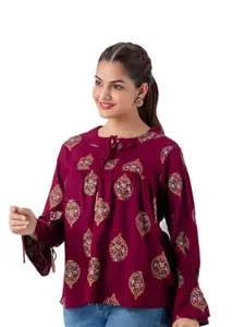 DMP FASHION Print Top