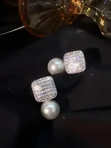 JMBW INTERNATIONAL Contemporary Studs Earrings