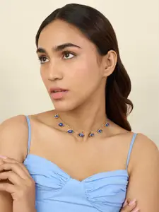 Isharya Brass Gold-Plated Necklace