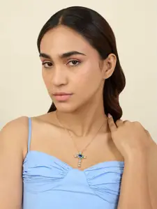 Isharya Brass Gold-Plated Necklace