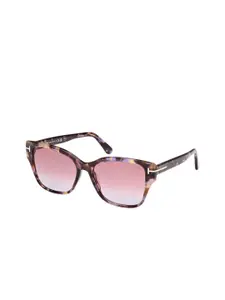 Tom Ford Women Square Sunglasses with UV Protected Lens