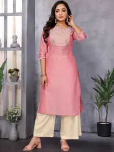 Rangita Women Embroidered Thread Work Kurta