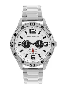 French Connection Men Dial & Stainless Steel Straps Watch FCC04SM