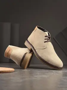 CARLO ROMANO Men Suede Derbys