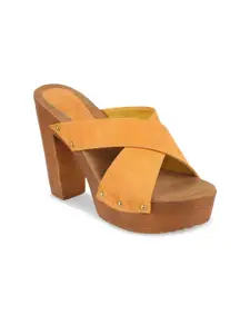 Catwalk Colourblocked Platform Sandals