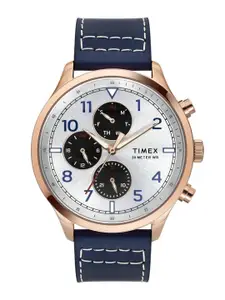 Timex Men Dial & Leather Straps Analogue Multi Function Watch TWEG23902