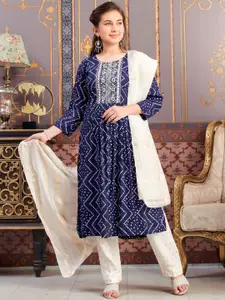 BAESD Girls Ethnic Motifs Printed Kurta