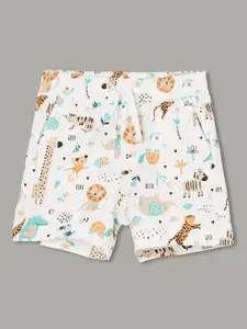Juniors by Lifestyle Boys Conversational Printed Shorts