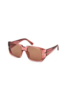 Tom Ford Women Square Sunglasses with UV Protected Lens