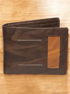 Provogue Men Textured Two Fold Wallet