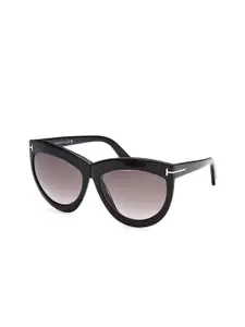 Tom Ford Women Cateye Sunglasses with UV Protected Lens FT1112 59 01B