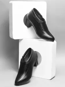 Killer Women Pointed Toe Block Heel Boots