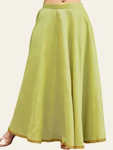 Studio Shringaar Flared Maxi Ethnic Skirt