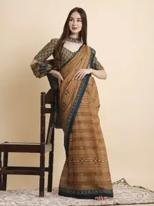RATAN Woven Design Pure Cotton Saree