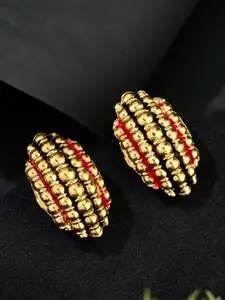 ATIBELLE Gold Plated Contemporary Studs