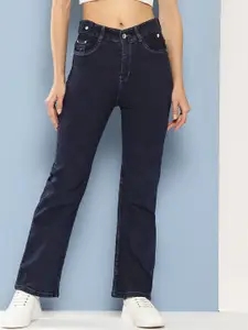 The Roadster Lifestyle Co Women Mid Rise Relaxed Fit Stretchable Jeans