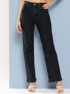 BAESD Girls Comfort Relaxed Fit Mid Rise Clean Look Stretchable Jeans