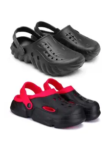 BERSACHE Men Pack Of 2 Clogs