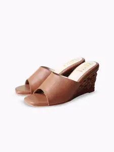 House of Prisca Women Open Toe Wedge Sandals