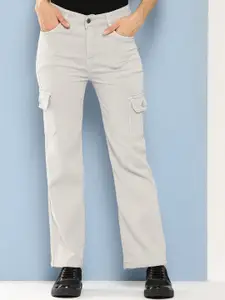 BAESD Girls Comfort Relaxed Fit Cargo Styles Cotton Jeans