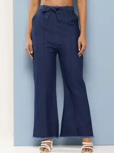 BAESD Women Comfort Flared High-Rise Stretchable Jeans