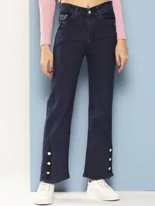 BAESD Girls Comfort Relaxed Fit Low Distress Stretchable Jeans