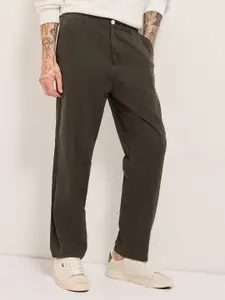 THE BEAR HOUSE Men Loose Fit Trousers
