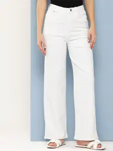 BAESD Women Comfort Relaxed Fit Mid-Rise Clean Look Stretchable Jeans