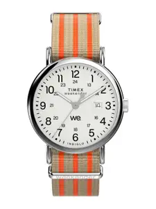 Timex Men Brass Dial & Straps Analogue Watch