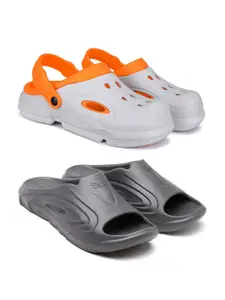 BERSACHE Men Self Design Clogs