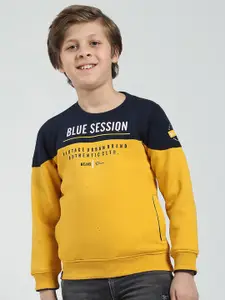 Monte Carlo Boys Printed Cotton Sweatshirt