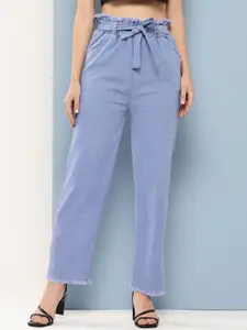 The Roadster Lifestyle Co Women Comfort Relaxed Fit Mid Rise Casual Jeans