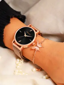 Dressberry Women Pack of 2 Watches Gift Set DBSet25 Set Set-19