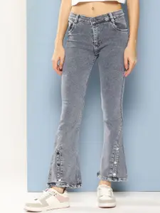 The Roadster Lifestyle Co. Women Relaxed Fit Mid Rise Cotton Jeans