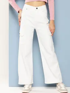 BAESD Women Comfort Relaxed Fit Mid-Rise Stretchable Jeans