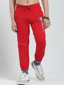 Monte Carlo Boys Typography Printed Mid-Rise Joggers