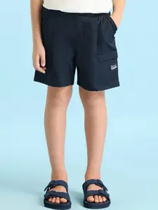 U.S. Polo Assn. Kids Boys Regular Fit Mid-Rise Above Knee Cargo Shorts