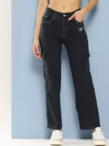 BAESD Women Comfort Relaxed Fit Mid-Rise Stretchable Jeans